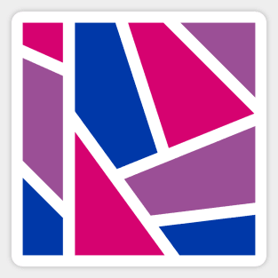 Bi Pride Color Blocking Magnet